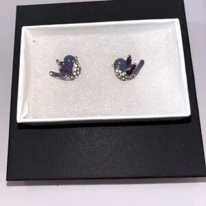 Betsey Johnson bird earrings